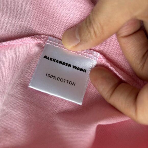 Alexander Wang Pink Tee - Picture 7 of 7